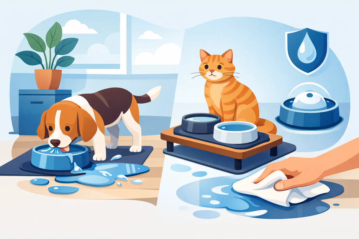 How to Stop Pet Water Mess at Home