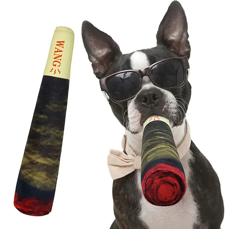 Doggy Doobie Squeaky Plush Dog Toy – Funny 9.5" Stuffed Novelty Toy for All Dog Sizes