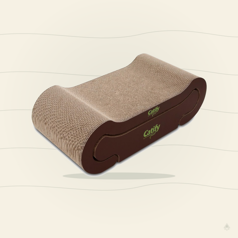 Catify Cat Scratcher Lounger – Heavy-Duty Sisal Scratching Lounge for Indoor Cats