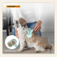 Steam Spray Dog Grooming Brush Unique Steam Brush for Dogs Luxury Grooming Brush Dog Steam Brush