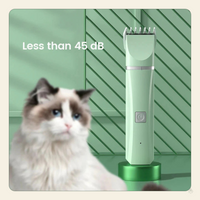 4 in 1 Electric Pet Grooming Kit - Hair Trimmer, Clippers, Nail Grinder for Cats & Dogs