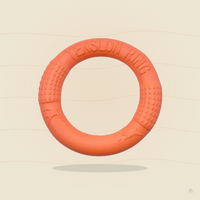 EVA Flying Disk Ring Puller Dog Toy – Interactive Bite & Fetch Toy for Small & Large Dogs
