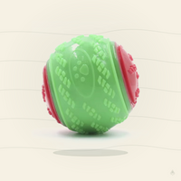 Squeaky TPR Dog Ball Toy – Interactive Teeth Cleaning Bite-Resistant Chew Toy for All Dogs