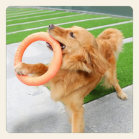 EVA Flying Disk Ring Puller Dog Toy – Interactive Bite & Fetch Toy for Small & Large Dogs