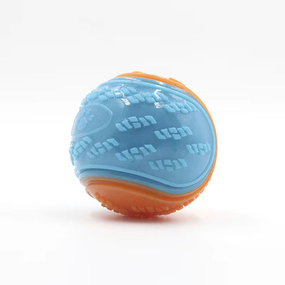 Squeaky TPR Dog Ball Toy – Interactive Teeth Cleaning Bite-Resistant Chew Toy for All Dogs