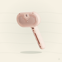 Steam Spray Dog Grooming Brush Unique Steam Brush for Dogs Luxury Grooming Brush Dog Steam Brush