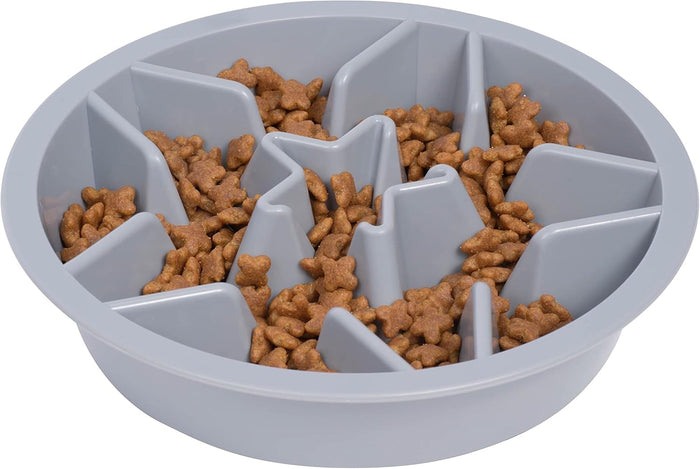 Slow Feeder Dog Bowl Insert – Non-Slip Puzzle Feeder for Fast Eaters