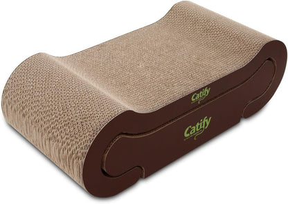 Catify Cat Scratcher Lounger – Heavy-Duty Sisal Scratching Lounge for Indoor Cats