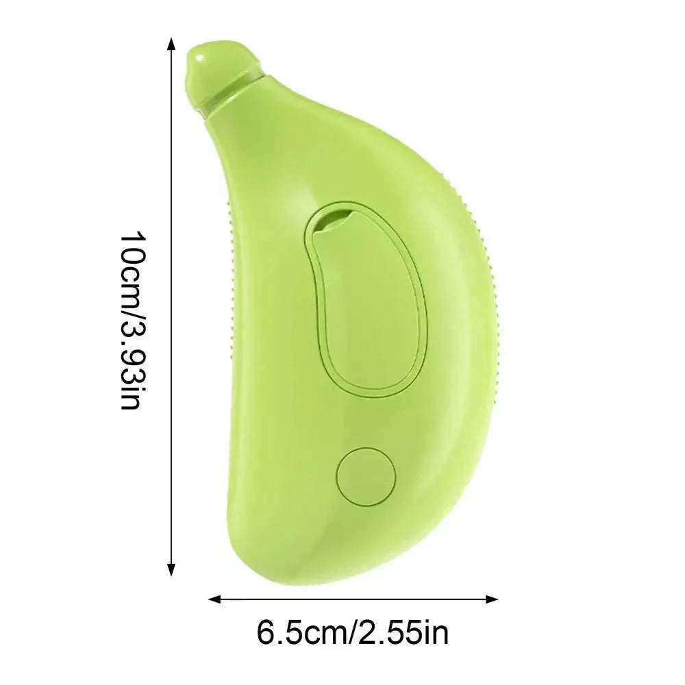 3-in-1 Electric Steam Brush for Cats & Dogs – Spray, Massage & Hair Removal Grooming Comb