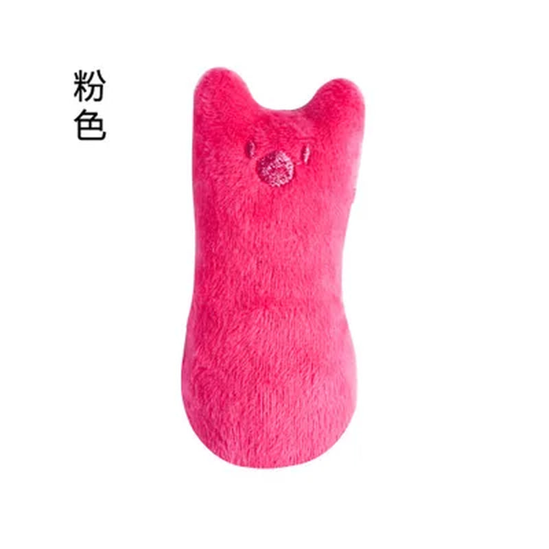 Catnip Teeth Grinding Cat Toy – Interactive Plush Chew & Bite Toy for Kittens & Cats