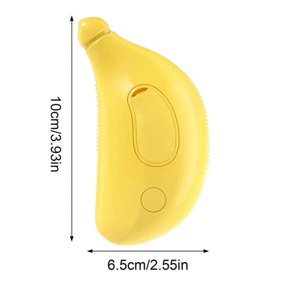 3-in-1 Electric Steam Brush for Cats & Dogs – Spray, Massage & Hair Removal Grooming Comb